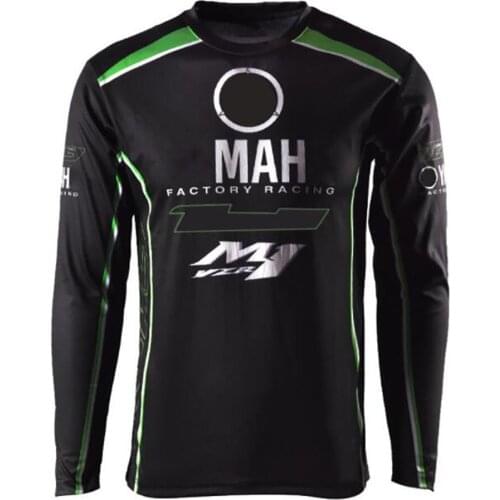 Off-road Motorcycle T-shirt 2021 Speed Drop Summer Cycling Service Long-sleeved T-shirt Customized Same