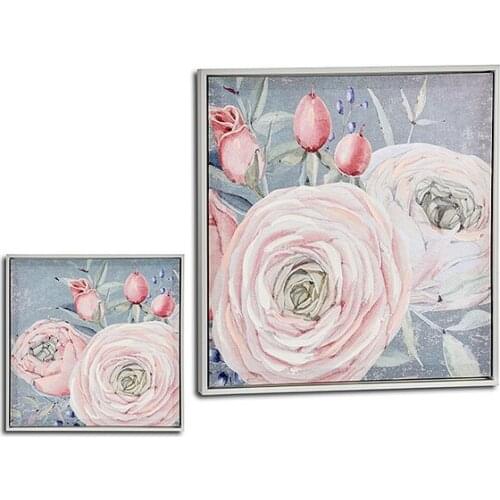 Canvas Pink Canvas (52,5 x 2,8 x 52,5 cm)