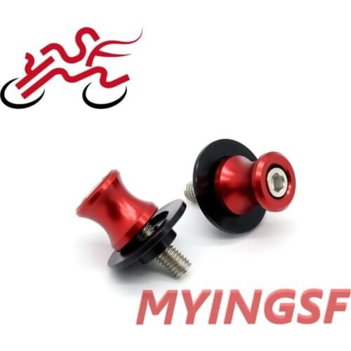 Swingarm Spools Slider For SUZUKI GSR 400/600/750 GSX 650F/1250FA/1300 GSF 1200N/1200S/1250N/1250S Bandit Stand Screw M8