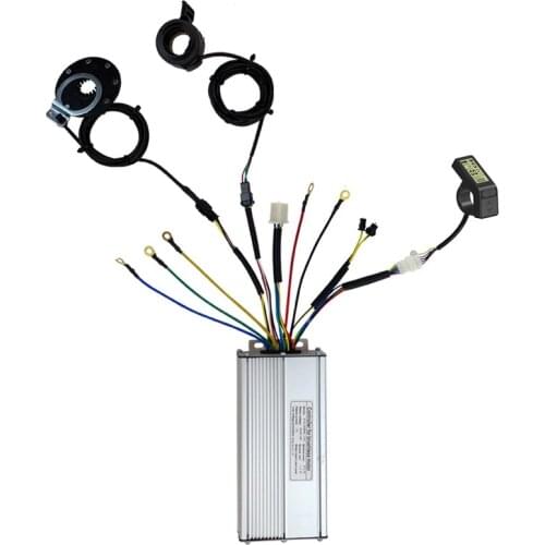 36V/48V 1000W 30A Electric Bicycle Sine Wave Controller KT LCD4 Display&Thumb Throttle And Sensor SM Accessories