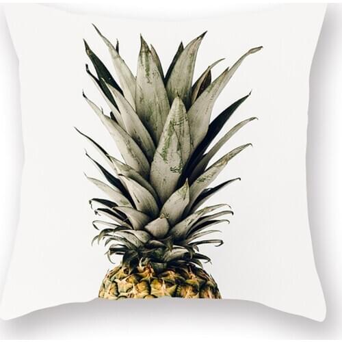 Lychee Cactus Printed Cushion Case 45x45cm Colorful Polyester Peachskin Cushion Cover For Bedroom Home Office