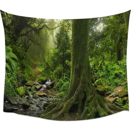 Nature Forest Landscape Scenery Wall Tapestry Home Wall Decor Bedroom Tapestry Tapestry Wall Hanging Yoga Mat Picnic Mat