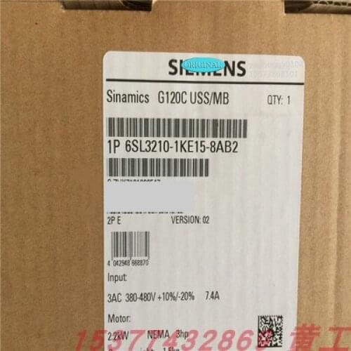 New Original packaging 1 year warranty 6SL3210-1KE15-8AB2{No.24arehouse spot} Immediately sent