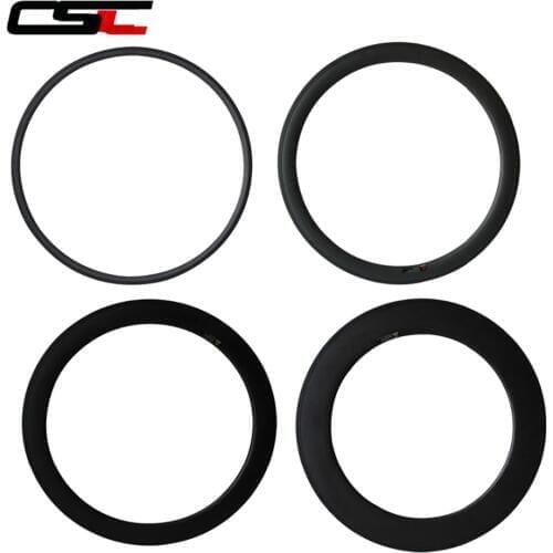 700C Front or Rear Carbon Road Rim Clincher Or Tubular 23mm/25mm Width 24mm/38mm/50mm/60mm/88mm