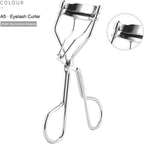 Stainless Steel Eyelash Curler Partial Styling Eeylash Auxiliary No Naked Eyelids Long-lasting Curling Eye Cosmetic Tools