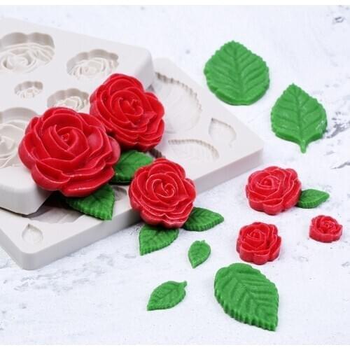 3D Chrysanthemums Flower Soap Silicone Molds Candle Clay Mold Fondant Cake Decorating Tools Chocolate Cake Baking Moulds