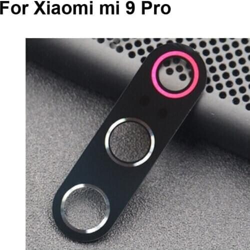 2PCS High quality For Xiaomi mi 9 Pro Back Rear Camera Glass Lens test good For Xiaomi mi 9Pro Replacement Parts Mi9 Pro
