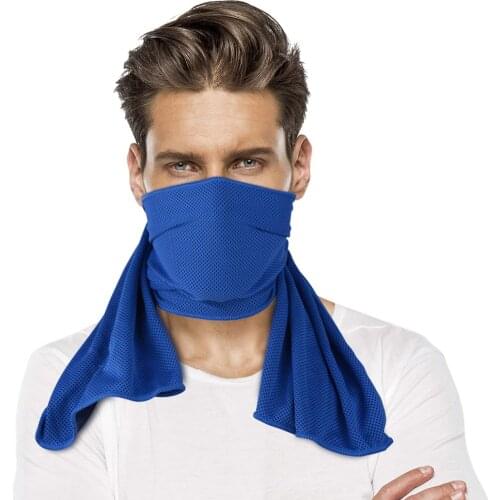 SUNLAND Breathable Cooling Towel Cooling Neck Scarf Evaporative Chilly Towel For Outdoor Work Golf Fitness Yoga Pilates Travel