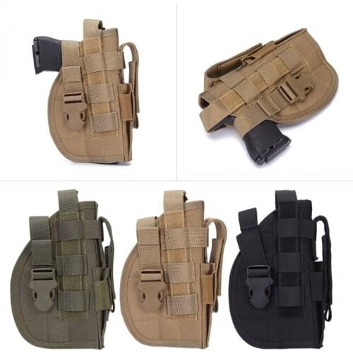 Outdoor Holster Holder with Mag Pouch Molle Modular Holster Quick Release Molle System Outdoor
