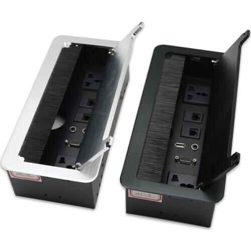 Smart Plug Smart Socket Smart Socket Outlet Wire Hole Cover Usb Power Socket Zinc Alloy