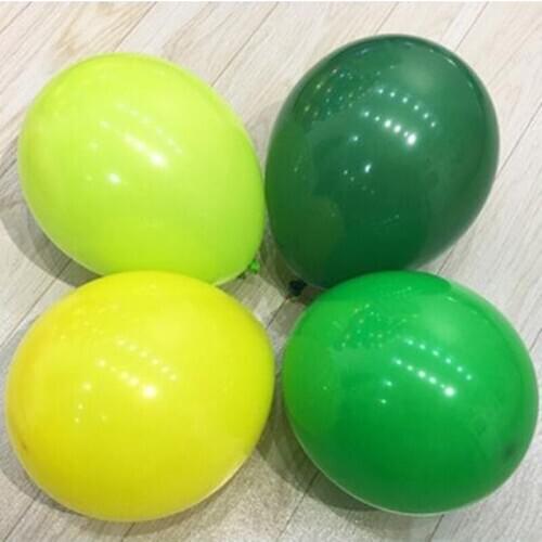 20pcs/lot Dark green balloon 10 inch 2.2g round helium ballons wedding decorations baloons kids birthday single party supplies