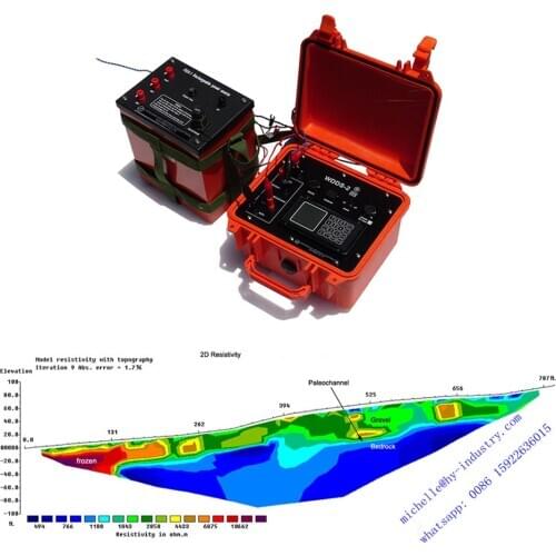 Wenner 4-point Resistivity Meter For Geophysical Exploration and Underground Water Detector