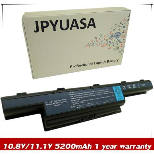 7XINbox 10.8V 11.1V 5200mAh Laptop Battery For Acer Aspire V3 V3-551G V3-571G V3-771G Series 31CR19/65-2