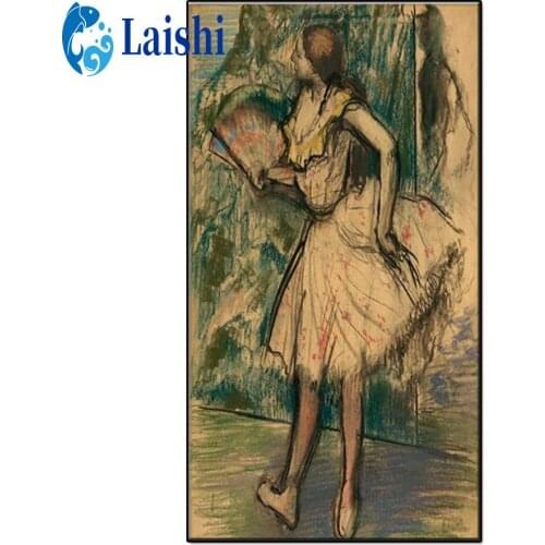 Full round square diamond Doodle dancing woman 5D diamond painting embroidery mosaic cross stitch ornaments DIY handmade gift