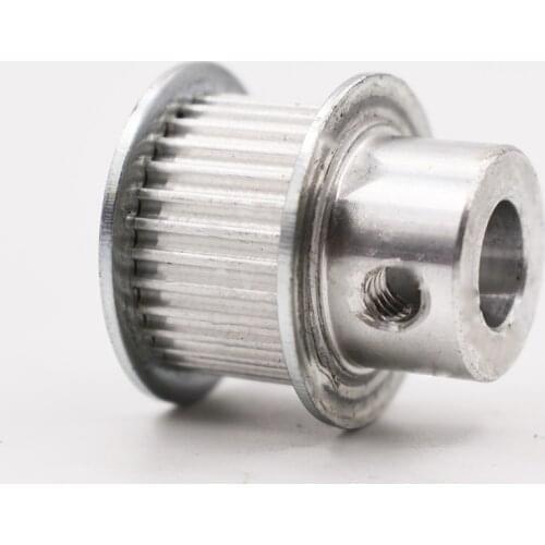 BF Type 2GT 25 Teeth 16mm Width 5/6/6.35mm Inner Bore 25T Timing Pulley 2mm Pitch Aluminum GT2 Synchronous Wheel