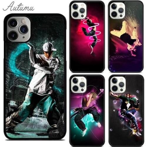 Hot Break Dancing Hip Hop Phone Case for iPhone 11 12 Pro Max mini X XR XS SE 2020 5 6S 7 8 Plus Samsung Galaxy S8 S9 S10 Cover