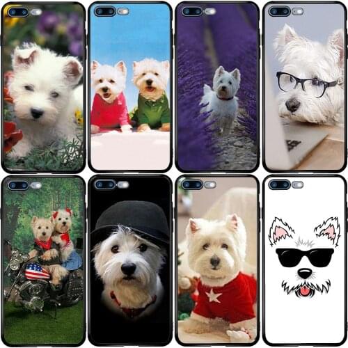 Cover Case for Xiaomi Redmi Note 8T 10T 9S 9A 8A A3 A2 A1 Pro Lite Black Shark Mix Max Westie dog