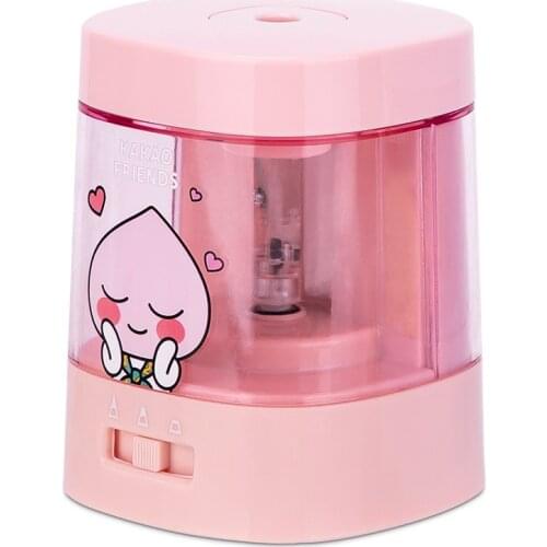 Deli 68658 electric Lovely pencil sharpener Manual Stationery Creative School Supplies for Children Office & School Supplies