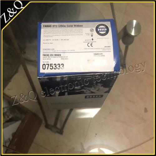 Fargo DTC1250E china version printer YMCKO ribbon Fargo 075333