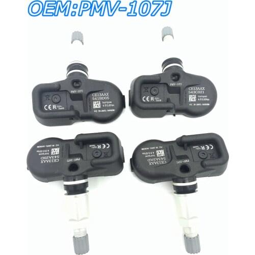 Brand New 4 Pcs For Corolla RAV4 Yaris Avalone CT200h RX350 RX450h 42607-33021 4260733021 PMV-107J TPMS Tire Pressure Sensor