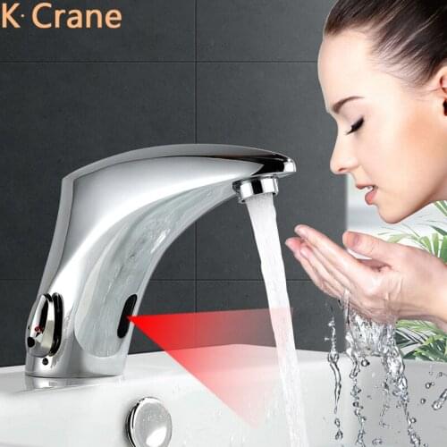 Infrared Motion Sensor Faucet Basin Sink Touchless Automatic Tap Bathroom Smart Induction Kraan Washbasin Wasserhahn Robinet Tap