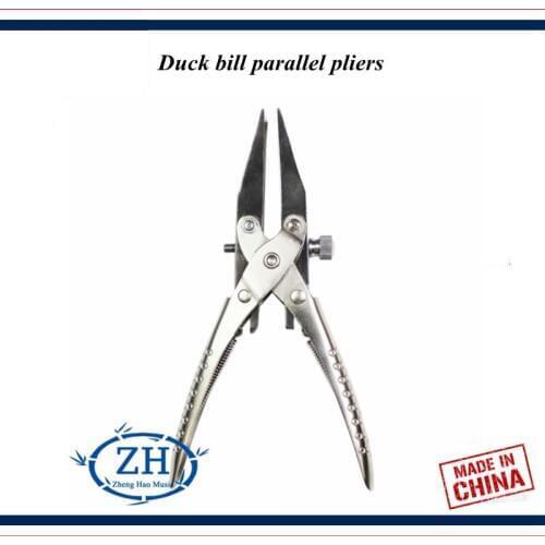 Wind instrument repair tools Saxophone flute clarinet repair tool Duck bill parallel pliers