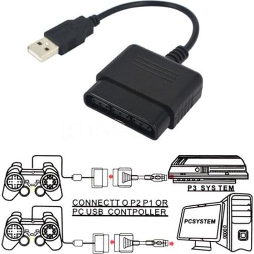 USB Adapter Converter Cable For Gaming Controller For PS2 to PS3 PC Video Game Accessories
