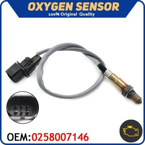 0258007146 Lambda O2 Oxygen Sensor AIR FUEL RATIO SENSOR For BMW 120i 320i 320si 745 i,Li Rolls-Royce Phantom 2001-2016