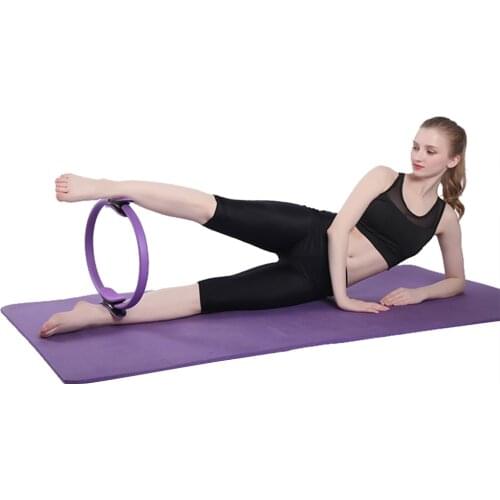 Simple Yoga Circle Non-slip Tasteless Pilates Ring Gym Fitness Sports Equipment Body Building Tools for Men Women