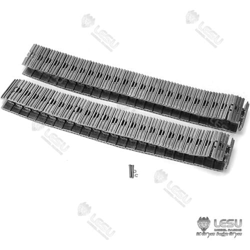 Metal Tracks for 1/14 LESU Komatsu AC360 Hydraulic Excavator DIY Bulldozer Tank Model