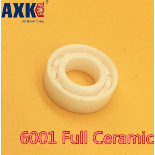 2021 New Real Rodamientos Axk 6001 Full Ceramic Bearing ( 1 Pc ) 12*28*8 Mm Zro2 Material 6001ce All Zirconia Ball Bearings