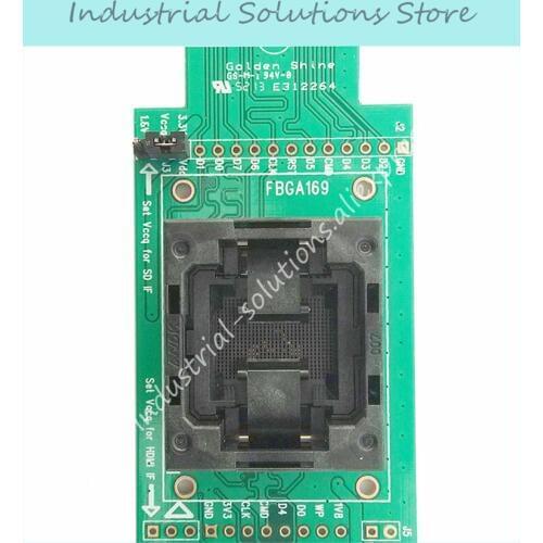 New Test Seat Turn The Programmer BGA Socket 169 Or 153 Burning Seat Test Fixture