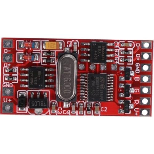 72W 6A Dmx512 Decoder Board Codering Module Controller 3 Channel For Rgb Led Stage Light Spot Lights Dc12-24V Retail