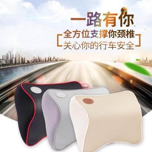 Car Headrest Pillow Car Interior Neck Guard Pillow Memory Cotton Car Styling For saab 9-3 9-5 93 95 900 9000
