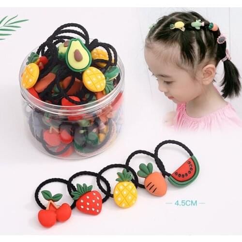 Hit Color Childrens Headline Tie Hair Band Without Hair Injury Girls Headwear Small Hair Band Hair Accessories OH2026