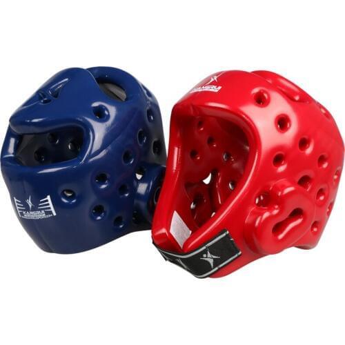 Taekwondo Helmet Boxing Headgear Sanda Muay Thai Karate KickBoxing Helmets Head Guard Protector Male Female Kids Protection Gear