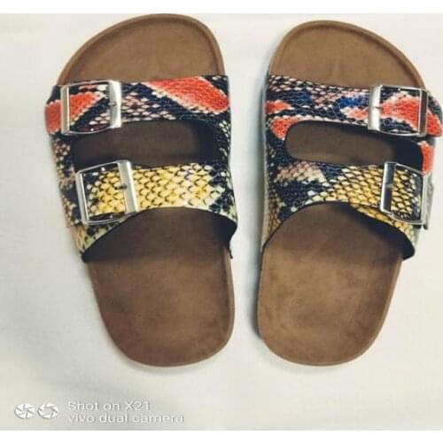 Ladies Summer Cork Slippers Casual Diamond Bling Sandals Indoor Home Couple Shoes Womens/Men Beach Flip Flops Female Slides Big