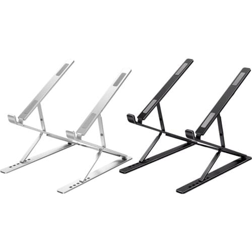 Foldable Adjustable Laptop Stand Portable Notebook Holder Aluminium Alloy Laptop Tablet Stand Computer Bracket