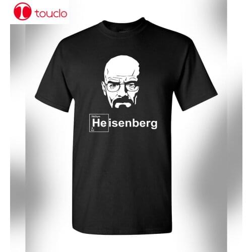 Breaking Bad Heisenberg Walter White Crystal Meth Retro Hipster Black T Shirt Unisex Women Men Tee Shirt