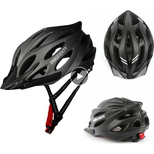 Unisex Cycling Helmet With Light Bike Ultralight Helmet Intergrally-molded Mountain Road Bike Bicycle MTB Helmet Safe Helmet