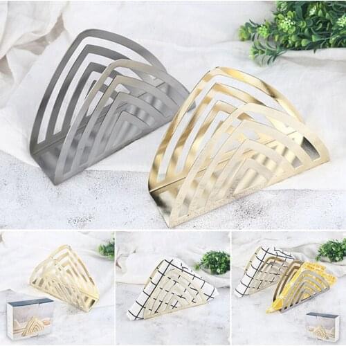 Stainless Steel Vertical Napkin Holder Paper Towel Stand Table Storage Rack for Home Kitchen Hotel Home Decor