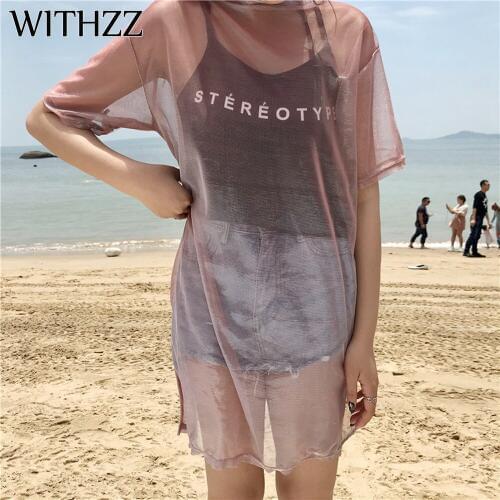 Женские пляжные футболки WITHZZ China At AliExpress