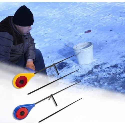2 Set New Portable Carbon Fiber Ice Fishing Rods Reel Tackle Fish Tool Accessories Winter Outdoor Sport Fishing Rod Fishing Tool