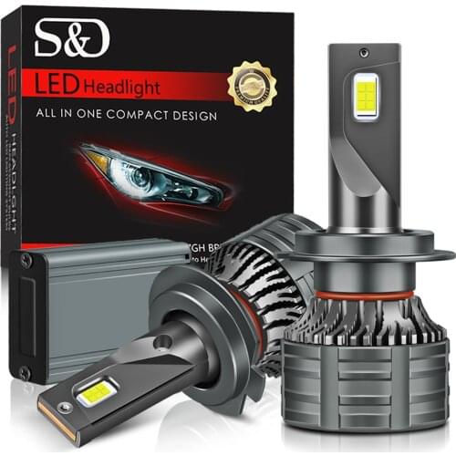 2pcs Canbus 20000LM H1 H3 H4 H7 LED H8 H11 Car Headlight 60W 9005 HB3 9006 HB4 Led Bulb CSP Auto Lights Lamps 6000K White 12V