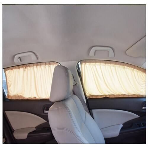 2pcs/Set Universal Car Side Window Sunshade Curtains Auto Windows Curtain Sun Visor Blinds Cover for Audi car All models are