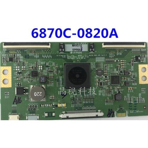 Free shipping original logic board 6870C-0820A LD550EQE-FKA1-Q11 for 55inch TV