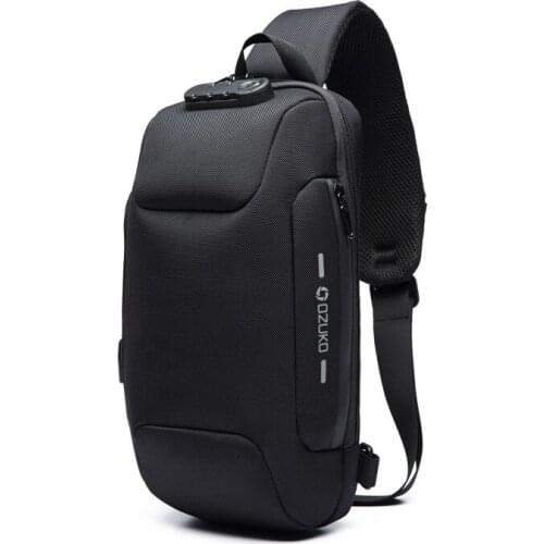 2020 New Multifunction Crossbody Bag for Men Anti-theft Shoulder Messenger Bags Male Waterproof Short Trip Chest Bag Pack