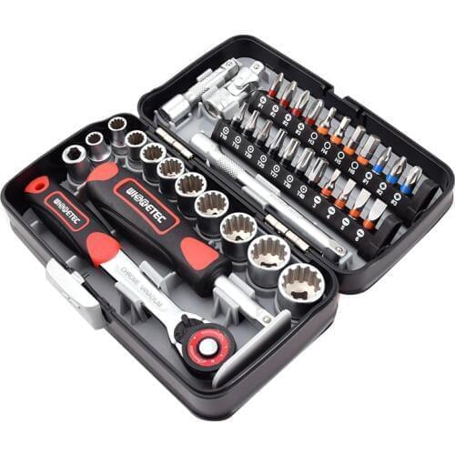 Mini Kit Screwdriver Socket-Set Hand-Tool-Set Combination Spanner motorbike bike bicycle Car Repair-Tools Professional