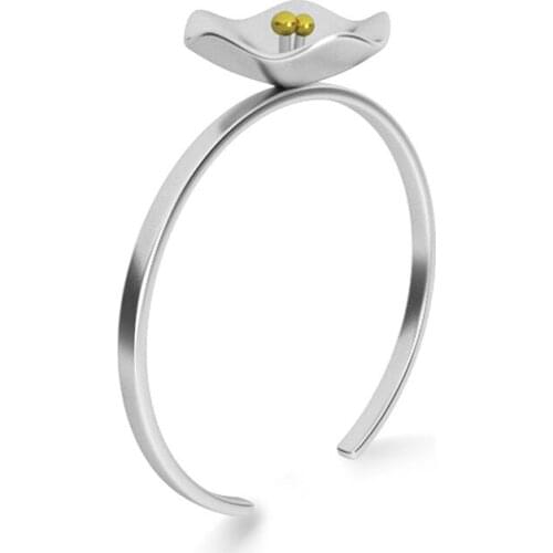 2019 NEW 100% 925 Sterling Silver 2019 New High Quality Simple Elegant Flower Opening Adjustable Ring jz061-jz080