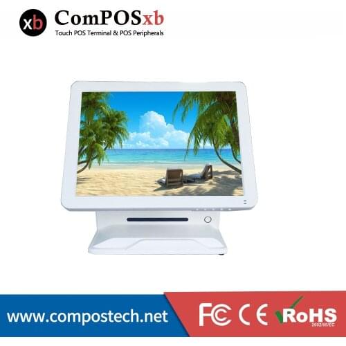 PC Computer Point of sale 5 wire resistive touch screen pos terminal retail restaurant cash register